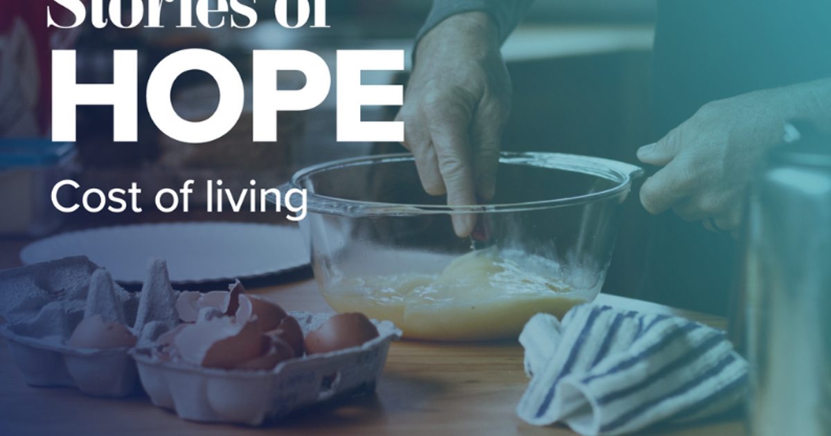 Stories of Hope Cost of Living Evangelical Alliance